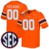 Custom Auburn Tigers Jersey Name and Number College Football Orange Alternate – All Stitched