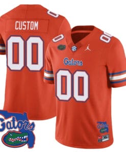 Custom Florida Gators Jersey Name and Number College Football Orange Limited – All Stitched