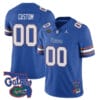 Custom Florida Gators Jersey Name and Number College Football Royal Limited – All Stitched