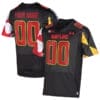 Custom Maryland Terrapins Jersey Name and Number College Football Black Alternate Game – All Stitched