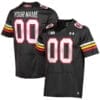 Custom Maryland Terrapins Jersey Name and Number College Football Black Alternate – All Stitched