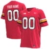 Custom Maryland Terrapins Jersey Name and Number College Football Red Home – All Stitched