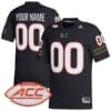 Custom Miami Hurricanes Jersey Name and Number College Football Black Alternate Game – All Stitched