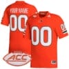 Custom Miami Hurricanes Jersey Name and Number College Football Orange Home Game – All Stitched