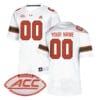Custom Miami Hurricanes Jersey Name and Number College Football White – All Stitched