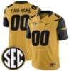 Custom Missouri Tigers Jersey Name and Number College Football Gold – All Stitched