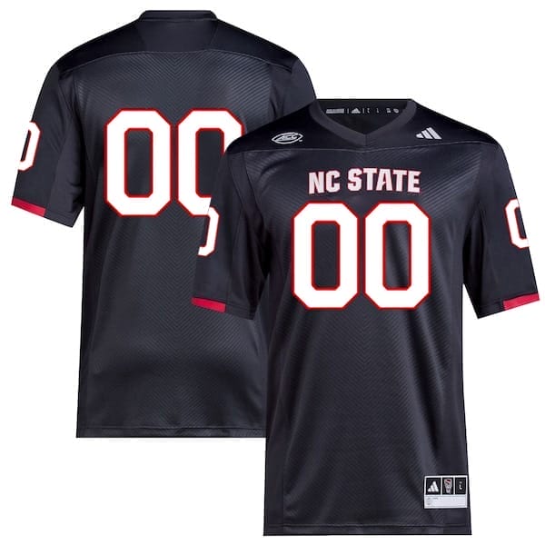 Custom NC State Wolfpack Jersey Name and Number College Football Black Alternate Game 8 Custom NC State Wolfpack Jersey Name and Number College Football Black Alternate Game – All Stitched