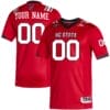 Custom NC State Wolfpack Jersey Name and Number College Football Red Home Game – All Stitched