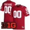 Custom Nebraska Cornhuskers Jersey Name and Number College Football Scarlet Premier 4 Custom Nebraska Cornhuskers Jersey Name and Number College Football Scarlet Premier – All Stitched