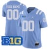 Custom UCLA Bruins Jersey Name and Number College Football Light Blue Alternate – All Stitched