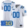 Custom UCLA Bruins Jersey Name and Number College Football White Away – All Stitched