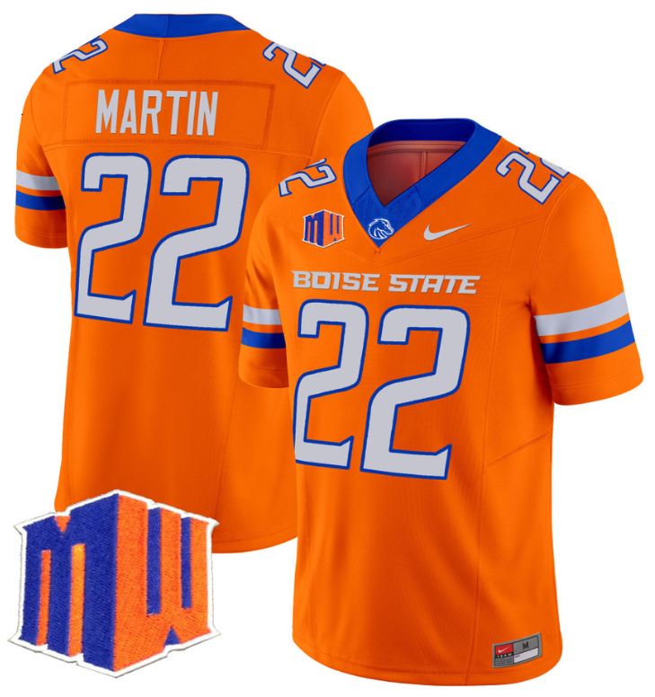 Doug Martin Jersey #22 Boise State Broncos Vapor Limited College Football Stitched Orange 8 Doug Martin Jersey #22 Boise State Broncos Vapor Limited College Football Stitched Orange