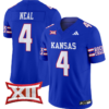 Devin Neal Jersey #4 Kansas Jayhawks 2024 Vapor College Football Vapor Limited Royal 5 Devin Neal Jersey #4 Kansas Jayhawks 2024 Vapor College Football Vapor Limited Royal