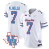 David Klingler Jersey #7 Houston Cougars Oilers Inspired Vapor College Football Limited Stitched White