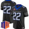 Doug Martin Jersey #22 Boise State Broncos Vapor Limited College Football Stitched Black 5 Doug Martin Jersey #22 Boise State Broncos Vapor Limited College Football Stitched Black