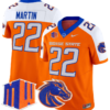 Doug Martin Jersey #22 Boise State Broncos Vapor Limited College Football Stitched Orange Alternate 5 Doug Martin Jersey #22 Boise State Broncos Vapor Limited College Football Stitched Orange Alternate