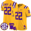 John Emery Jr Jersey #22 LSU Tigers 2024 Louisiana Patch Vapor Limited College Football Stitched Gold 4 John Emery Jr Jersey #22 LSU Tigers 2024 Louisiana Patch Vapor Limited College Football Stitched Gold
