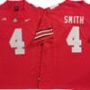 Jeremiah Smith Jersey #4 Ohio State Buckeyes Vapor F.U.S.E. College Football Limited Red