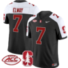John Elway Jersey #7 Stanford Cardinal Vapor Limited College Football Stitched Black Alternate