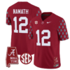 Joe Namath Jersey #12 Alabama Crimson Tide Vapor College Football Limited Stitched Crimson 5 Joe Namath Jersey #12 Alabama Crimson Tide Vapor College Football Limited Stitched Crimson