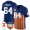 Josh Kreutz Jersey #64 Illinois Fighting Vapor Limited College Football Stitched Throwback 5 Josh Kreutz Jersey #64 Illinois Fighting Vapor Limited College Football Stitched Throwback