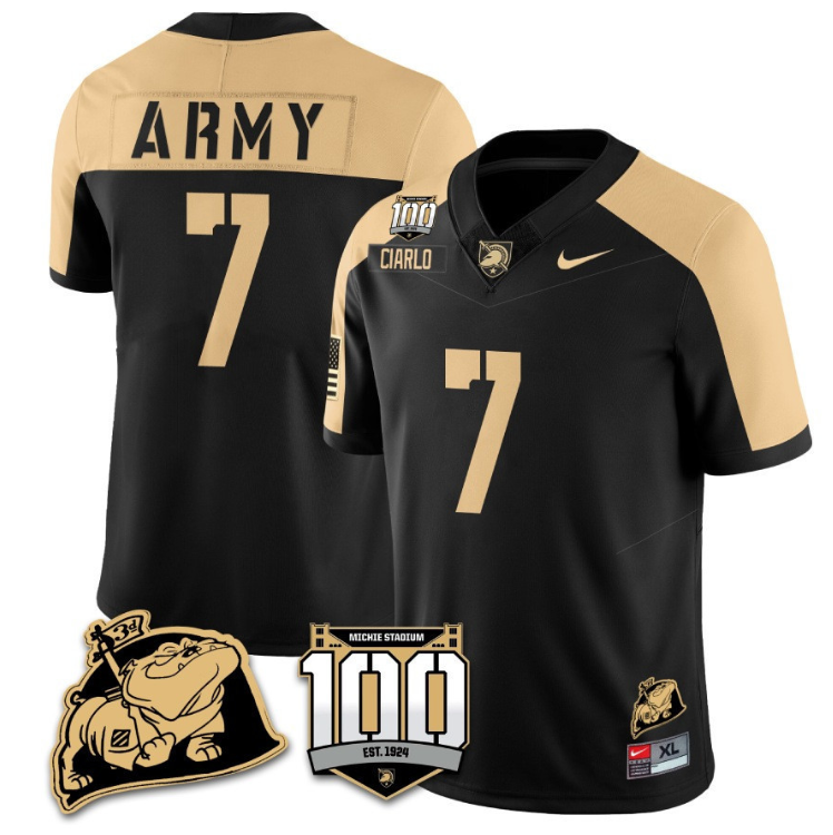 Jimmy Ciarlo Jersey #7 Army Black Knights Vapor Limited College Football Stitched Black Alternate 8 Jimmy Ciarlo Jersey #7 Army Black Knights Vapor Limited College Football Stitched Black Alternate