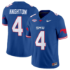 Jaylan Knighton Jersey #4 SMU Mustangs Icy College Football Vapor Limited Blue 5 Jaylan Knighton Jersey #4 SMU Mustangs Icy College Football Vapor Limited Blue