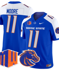 Kellen Moore Jersey #11 Boise State Broncos Vapor Limited College Football Stitched Royal Alternate