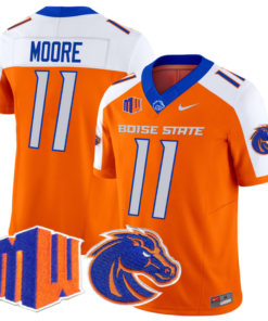 Kellen Moore Jersey #11 Boise State Broncos Vapor Limited College Football Stitched Orange Alternate