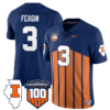 Kaden Feagin Jersey #3 Illinois Fighting Vapor Limited College Football Stitched Throwback