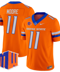 Kellen Moore Jersey #11 Boise State Broncos Vapor Limited College Football Stitched Orange