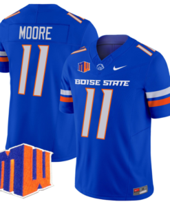 Kellen Moore Jersey #11 Boise State Broncos Vapor Limited College Football Stitched Royal