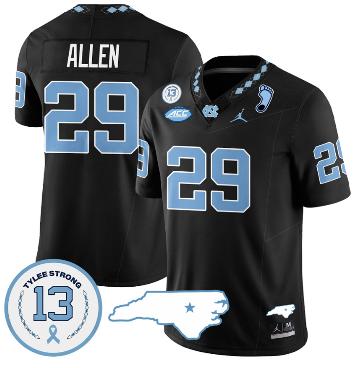 Marcus Allen Jersey #29 North Carolina Tar Heels Vapor College Football Stitched Black 8 Marcus Allen Jersey #29 North Carolina Tar Heels Vapor College Football Stitched Black