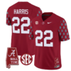 Najee Harris Jersey #22 Alabama Crimson Tide Vapor College Football Limited Stitched Crimson 4 Najee Harris Jersey #22 Alabama Crimson Tide Vapor College Football Limited Stitched Crimson