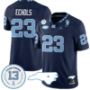 Power Echols Jersey #23 North Carolina Tar Heels Vapor College Football Stitched Navy