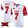 Steve Smith Sr Jersey #7 Utah Utes Vapor Limited College Football Stitched White