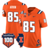 Tanner Arkin Jersey #85 Illinois Fighting Vapor Limited College Football Stitched Orange 5 Tanner Arkin Jersey #85 Illinois Fighting Vapor Limited College Football Stitched Orange