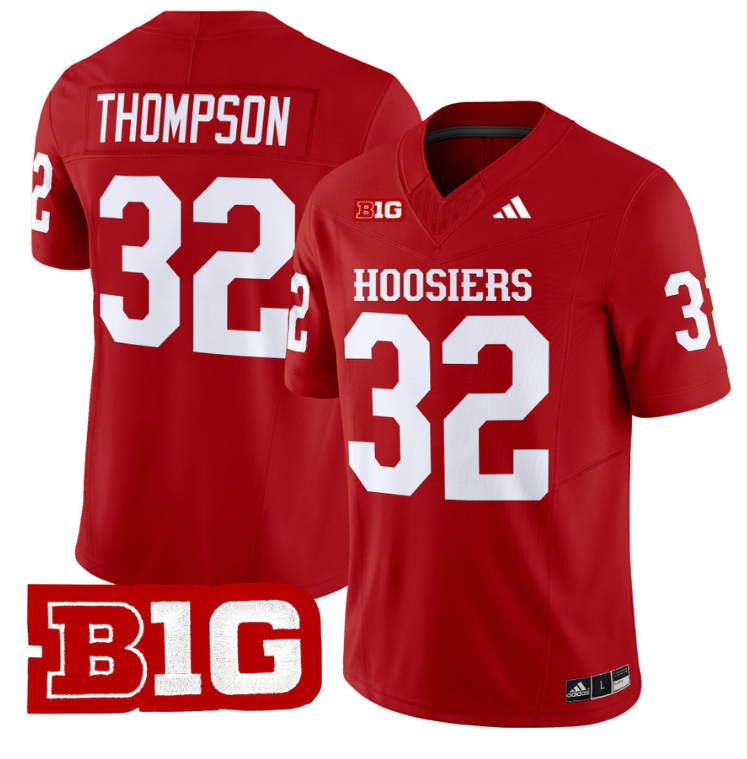 Anthony Thompson Jersey #32 Indiana Hoosiers Vapor Limited Football Crimson 8 Anthony Thompson Jersey #32 Indiana Hoosiers Vapor Limited Football Crimson