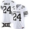 Abu Sama III Jersey #24 Iowa State Cyclones Vapor Limited College Football Stitched White Limited