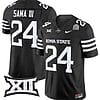 Abu Sama III Jersey #24 Iowa State Cyclones Vapor Limited College Football Stitched Black