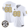 Brock Taylor Jersey #88 Vanderbilt Commodores College Football Stitched White