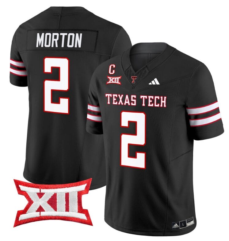 Behren Morton Jersey #2 Texas Tech Red Raiders Vapor Limited Football Black 8 Behren Morton Jersey #2 Texas Tech Red Raiders Vapor Limited Football Black