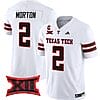 Behren Morton Jersey #2 Texas Tech Red Raiders Vapor Limited Football White