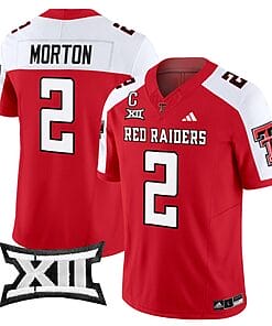 Behren Morton Jersey #2 Texas Tech Red Raiders Vapor Limited Football Red Alternate
