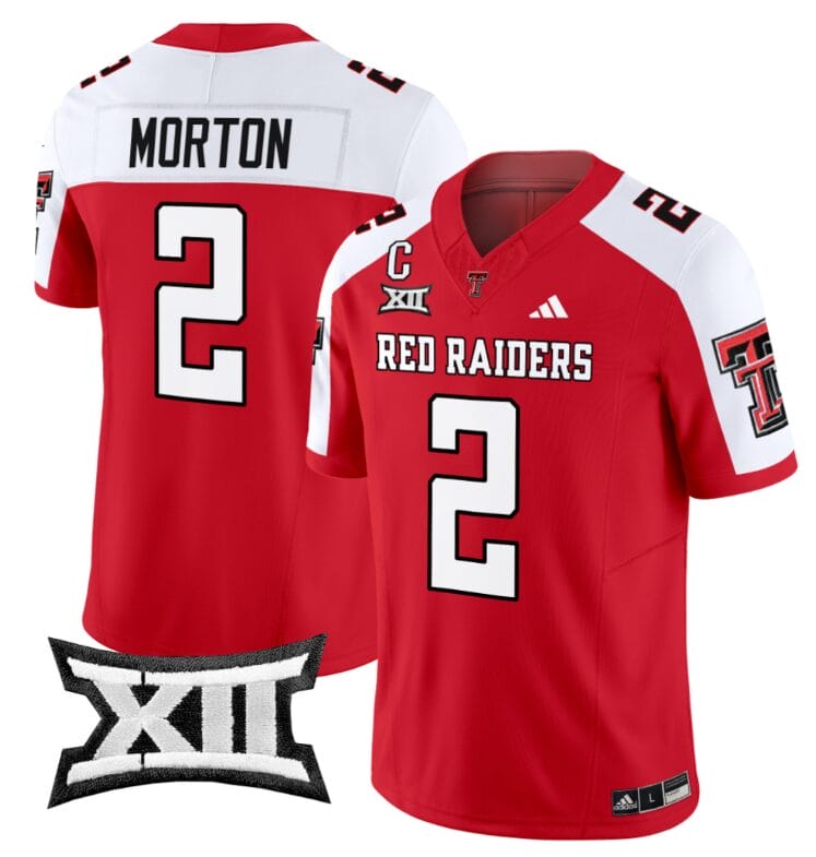 Behren Morton Jersey #2 Texas Tech Red Raiders Vapor Limited Football Red Alternate 8 Behren Morton Jersey #2 Texas Tech Red Raiders Vapor Limited Football Red Alternate