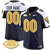 Custom Pittsburgh Panthers Jersey Name and Number Vapor Limited College Football Stitched Navy Alternate