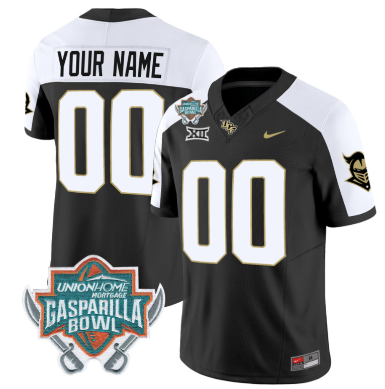 Custom UCF Knights Jersey Name and Number Unionhome Patch Vapor Football Stitched Alternate 8 Custom UCF Knights Jersey Name and Number Unionhome Patch Vapor Football Stitched Alternate