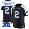 Chase Roberts Jersey #2 BYU Cougars Vapor Limited College Football Stitched Black Alternate