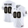 Custom Purdue Boilermakers Jersey Name and Number Vapor Football Stitched White