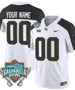 Custom UCF Knights Jersey Name and Number Unionhome Patch Vapor Football Stitched Inverted